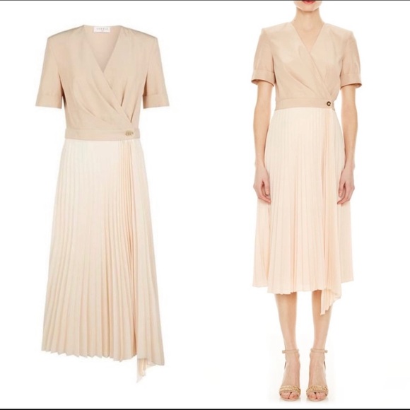 Sandro Paris Galdis Wrap Midi Dress - Picture 3 of 7